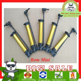 Bơm Mini cầm tay bơm bóng đá, bóng rổ, xe đạp, xe máy,... siêu tiện