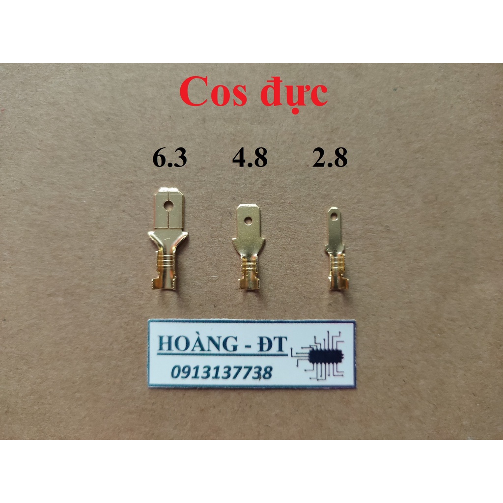 Đầu cos trơn đực cái 2.8 4.8 6.3