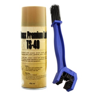 Combo bình xịt sên TS40+chổi cọ sên