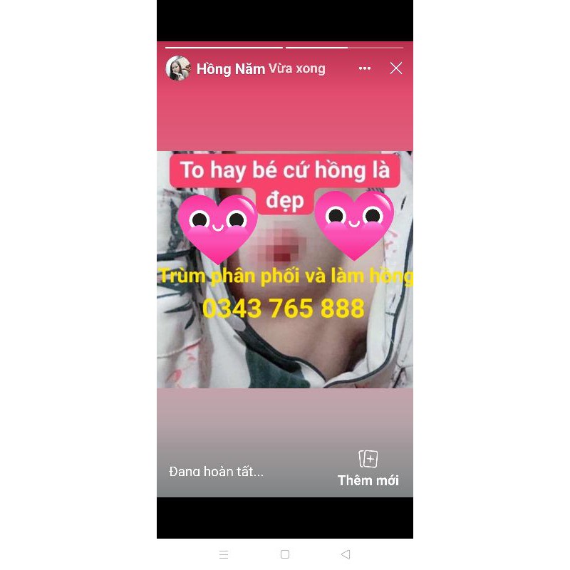 Kem Hồng Nhũ Hoa Xxvirgin Cao Cấp Hàn Quốc