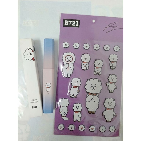 son kem lì RJ bt21( tặng kèm sticker RJ)