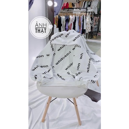  Áo nỉ mũ hoodie chữ WHITE unisex cá tính (ảnh thật_annstore) | BigBuy360 - bigbuy360.vn