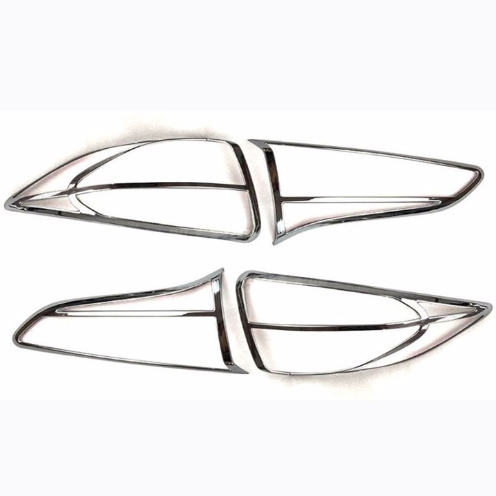 Ốp Viền Đèn Pha, Hậu Xe Hyundai Tucson 2016- 2021 Mạ Crom cao cấp