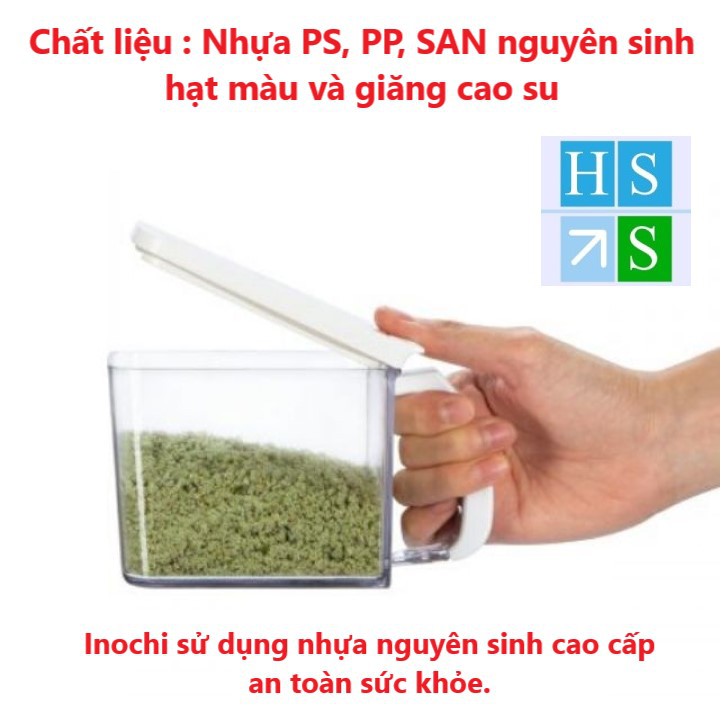 Hộp gia vị nhà bếp Yoko INOCHI - Công nghệ Nhật Bản sử dụng nhựa nguyên sinh cao cấp, an toàn sức khỏe - NPP HS Shop