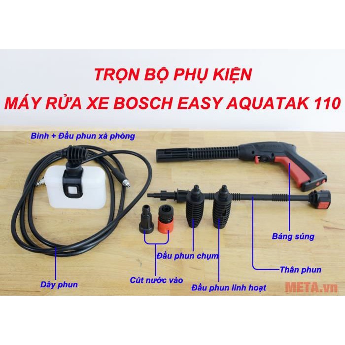 Máy rửa xe Bosch EasyAquatak 110