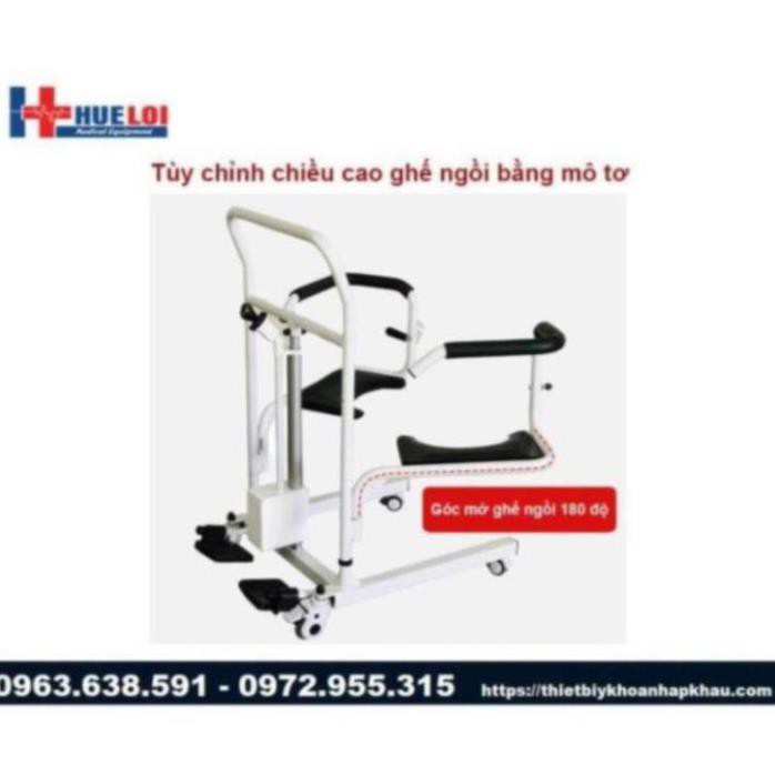 Xe di chuyển bệnh nhân có chức năng nâng hạ bằng điện