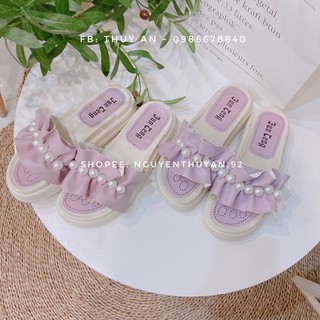 Dép đế bánh mì cao 4cm [VIDEO+ẢNH THẬT SHOP CHỤP]