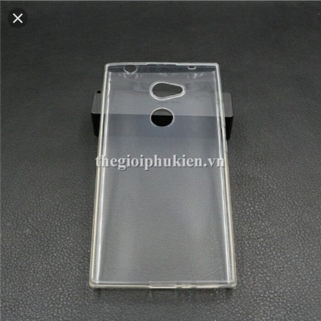 Ốp lưng dẻo cho sony xperia L2 silicon trong suốt (loại tốt)