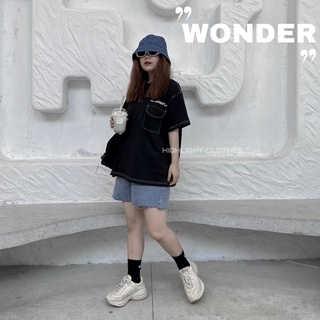 Polo chỉ viền wonders nam nữ/polo wonders unisex