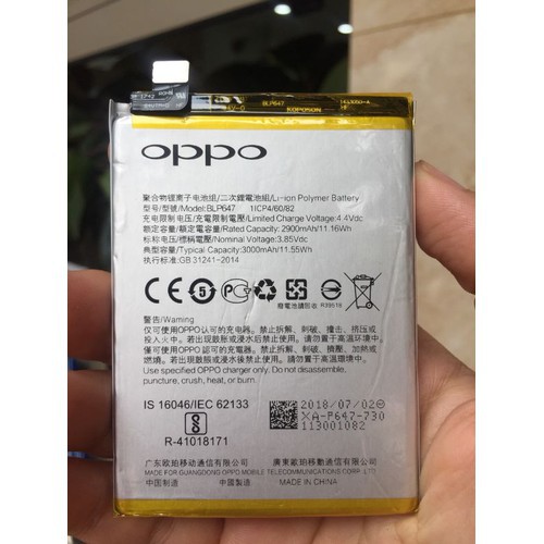 THAY PIN OPPO BLP647 CHO OPPO A77 - Chính hãng