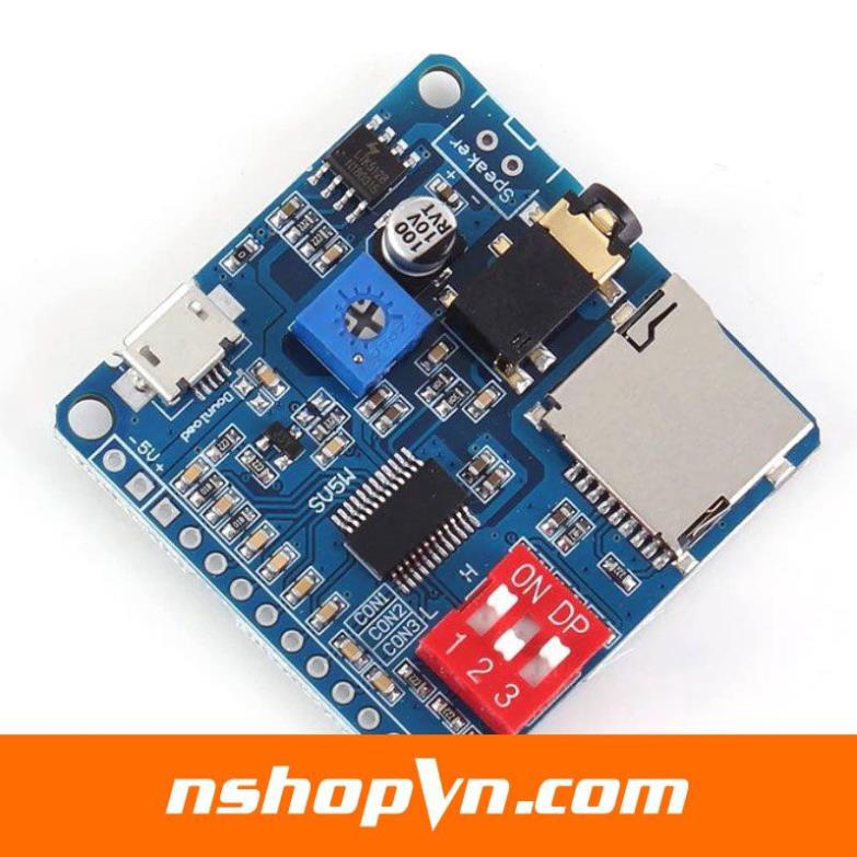Module phát âm thanh MP3 DY-SV5W