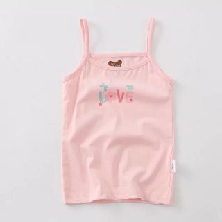 Áo 2 dây cotton bé gái