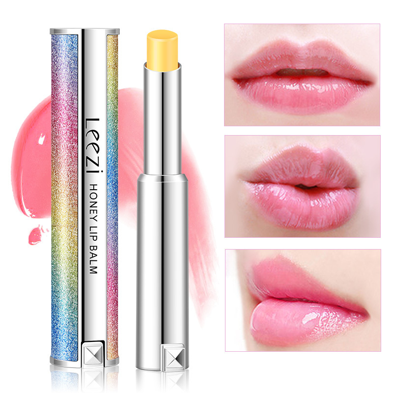 Lezzi Rainbow Starry Sky Lipstick Color Change Lipstick Color Switch Long Lasting Moisturizing