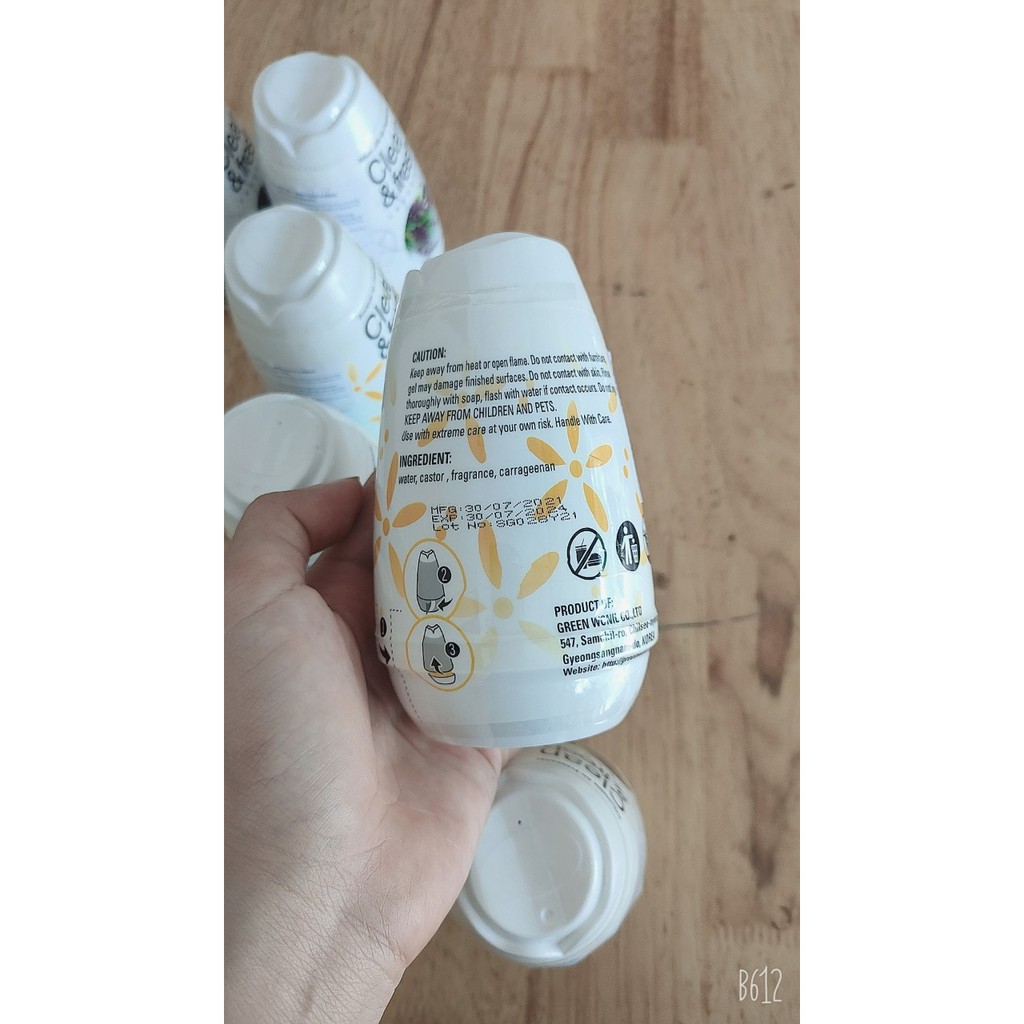 Sáp thơm khử mùi Clean&Fresh 212g