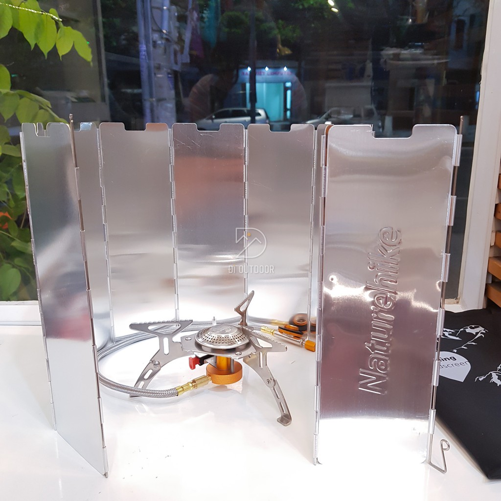 Tấm Chắn Gió Cho Bếp Ga Dã Ngoại Naturehike NH20CJ008