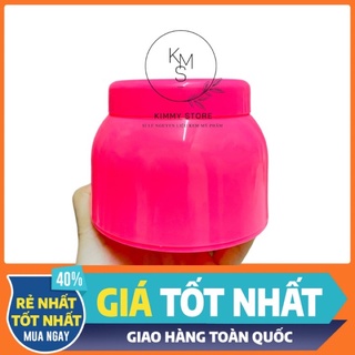 lẻ hủ 150g đựng kem hình bầu màu hồng đậm