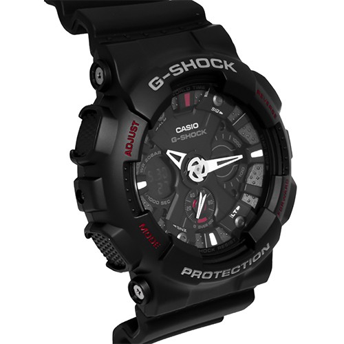 Đồng hồ G-Shock Casio Nam - Dây nhựa GA-120-1A - Hàng chính hãng