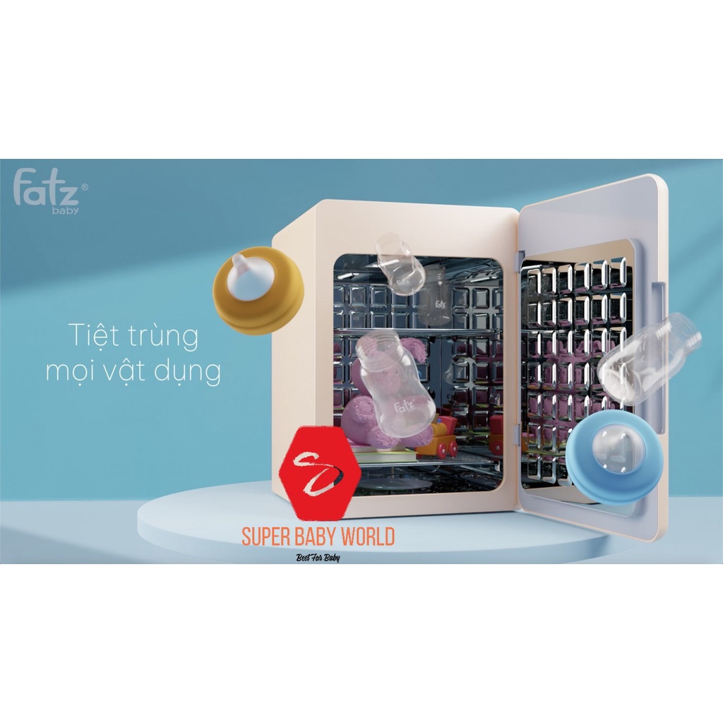 MÁY TIỆT TRÙNG SẤY KHÔ UVC - LED FATZBABY - 19L - KING 2 - FB4799BT