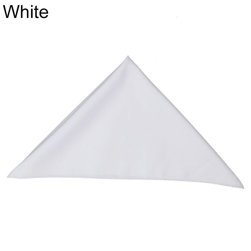 Khăn ăn ăn hình vuông màu trơn kích thước 19 inch dùng cho bàn ăn