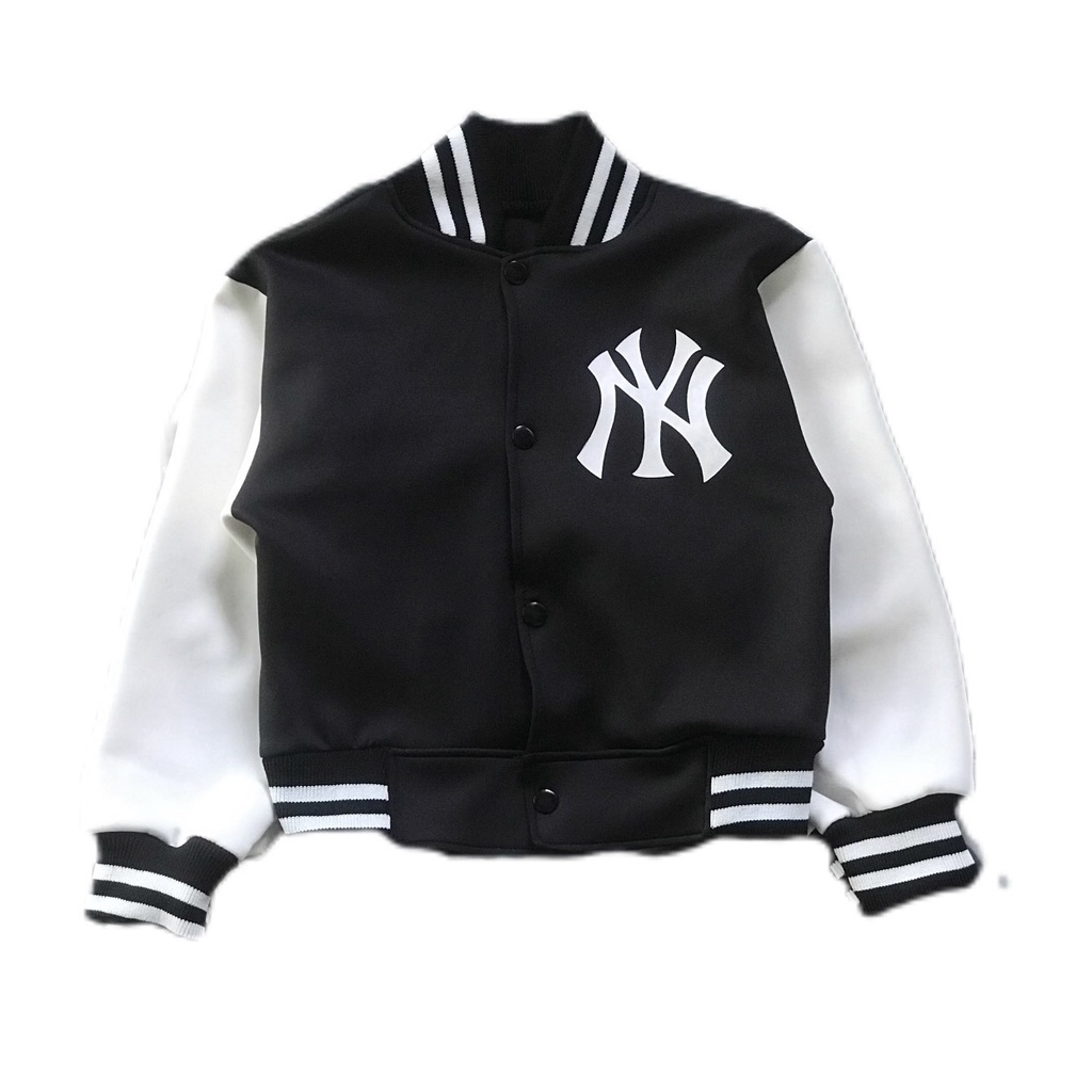 Áo Khoác nỉ Bomber cổ trụ siêu hót cho bé
