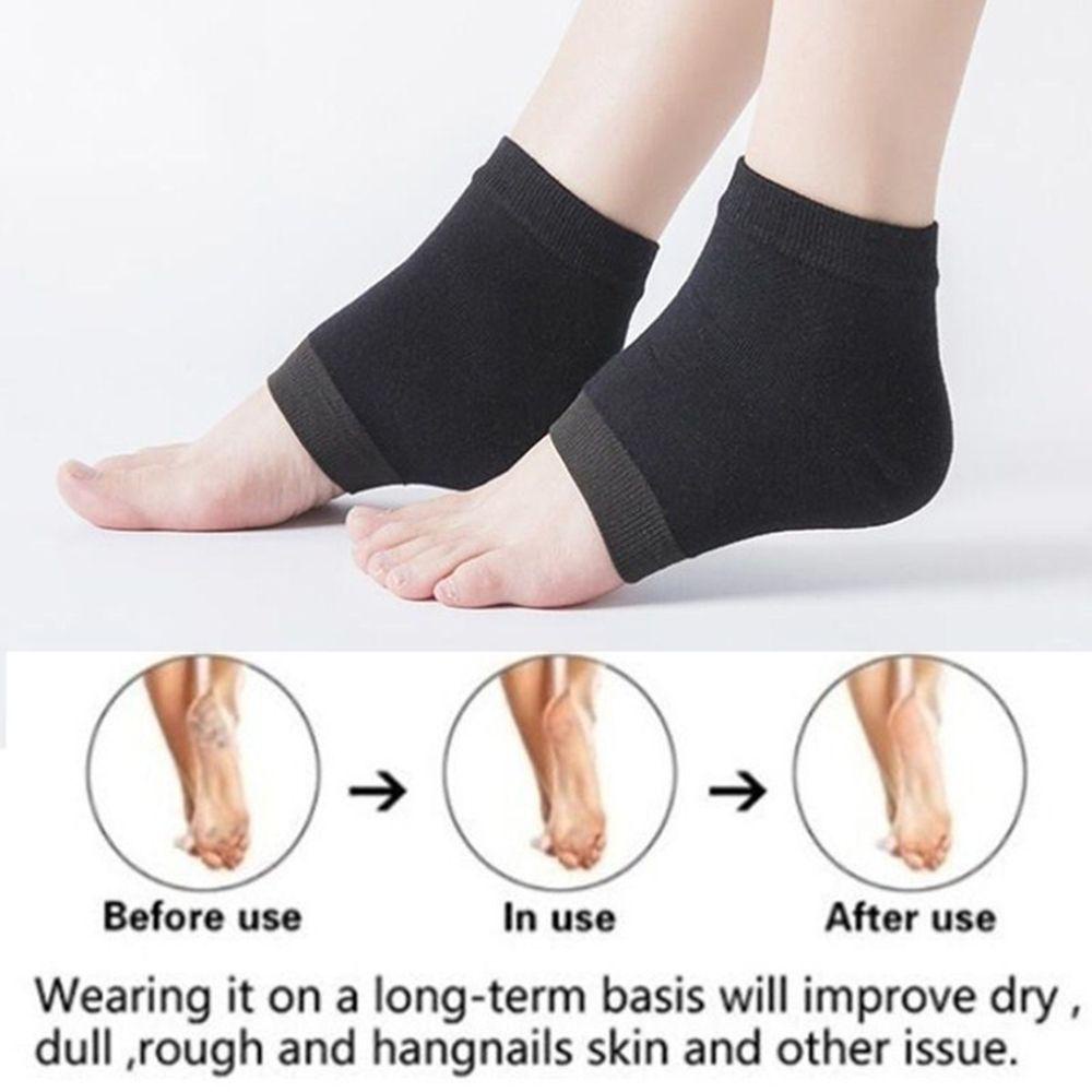 Vớ Gel Chăm Sóc Da Gót Chân Dưỡng Ẩm Mịn Màng Có Thể Tái Sử