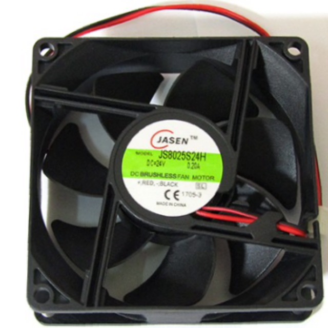 Quạt Tản Nhiệt 24V (8x8cm)