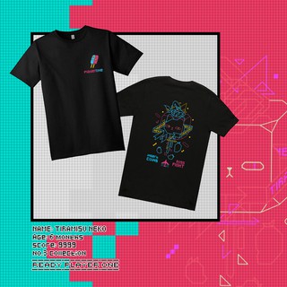 [TIRAMISU NEKO] [PRE-ORDER] READY PLAYER ONE - Áo thun Game Bắn boss Mèo đen