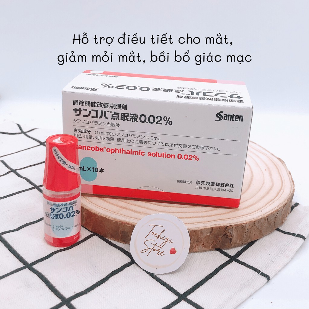 Nhỏ mắt phục hồi thị lực Sancoba Nhật Bản 5ml | BigBuy360 - bigbuy360.vn