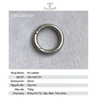 Combo 2 khoong tròn size 25 trắng