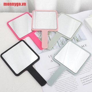 [monnygo] Gương Trang Điểm Cầm Tay Hình Vuông Vanity Có Gương Trang Điểm