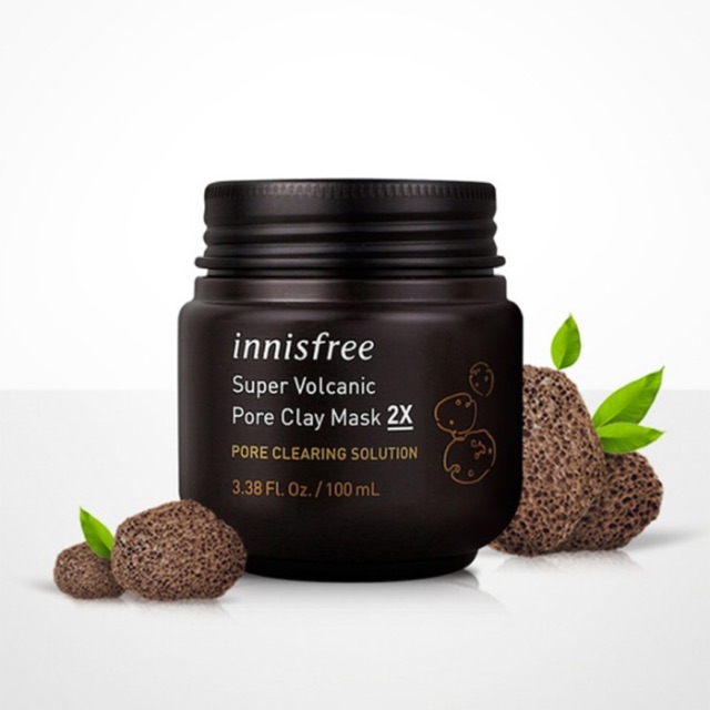 Mặt nạ đất sét Innisfree Super Volcanic Pore Clay Mask 2x