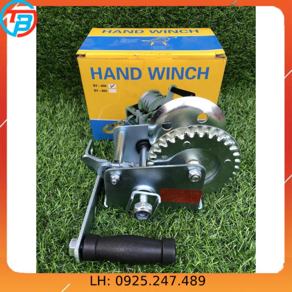 Tời quay tay 600lbs _270kg CÁP THÉP SÀI GÒN