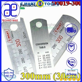 Thước lá c-mart d0019-300 300mm