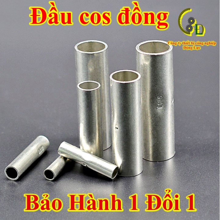 Đầu cos nối đồng GTY 70,  95, 50💥VIP💥ống cốt nối thẳng, cosse cút bấm nối dây điện 50mm, 70mm, 95mm