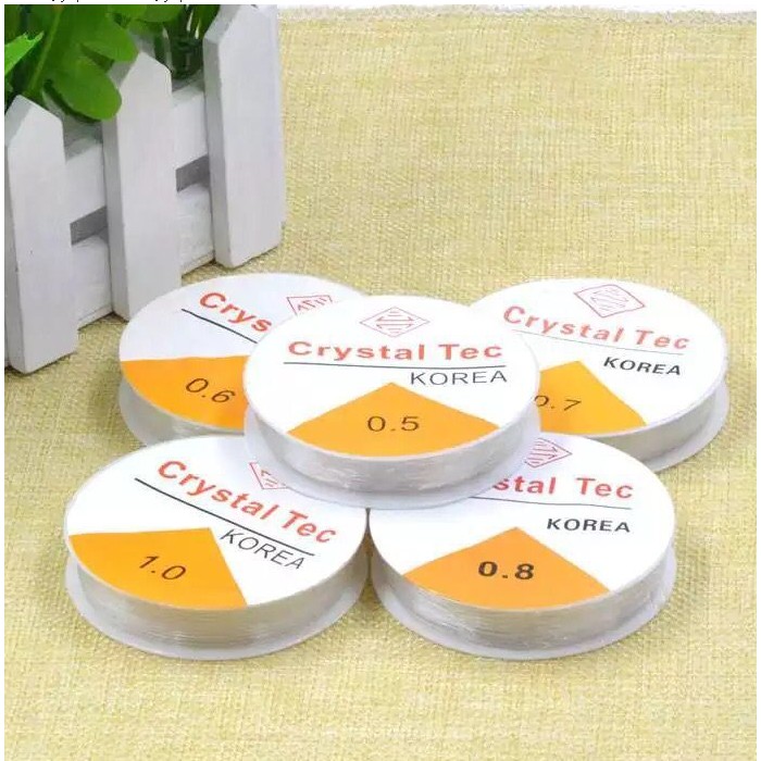 Cuộn Dây Trong Suốt 0.5-1.0mm Dùng Làm Đồ Trang Sức
