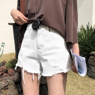 Quần Short Denim Lưng Cao Size Lớn