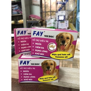 Xà phòng dùng cho chó & mèo - fay 1,2,3 sao, medic