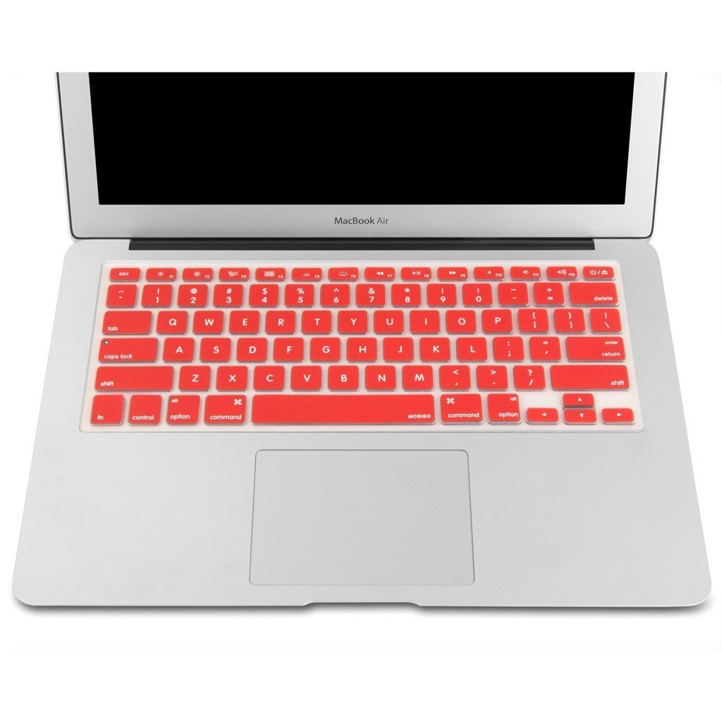 Phủ Phím MacBook silicon chống nước, chống bụi bẩn Đủ Dòng-Đủ màu