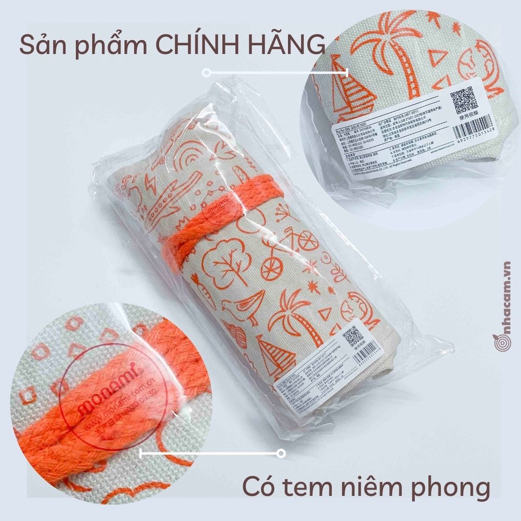 [TẶNG TÚI CANVA] Set 36 Bút Monami Plus Pen 3000 Nhà Cam