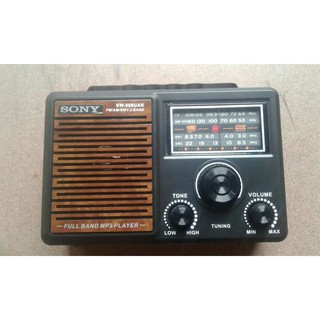 Đài FM radio SONY SW-888UAR, đọc thẻ nhớ, USB