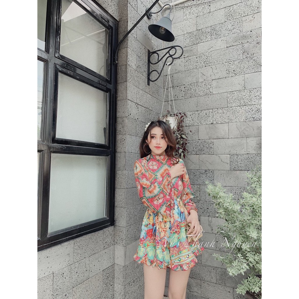 ĐẦM HỌA TIẾT XINH XINH