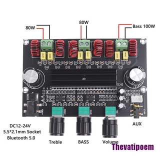 Bảng Mạch Khuếch Đại Âm Thanh 2x80w + 100w Tpa3116D2 2.1 Kênh