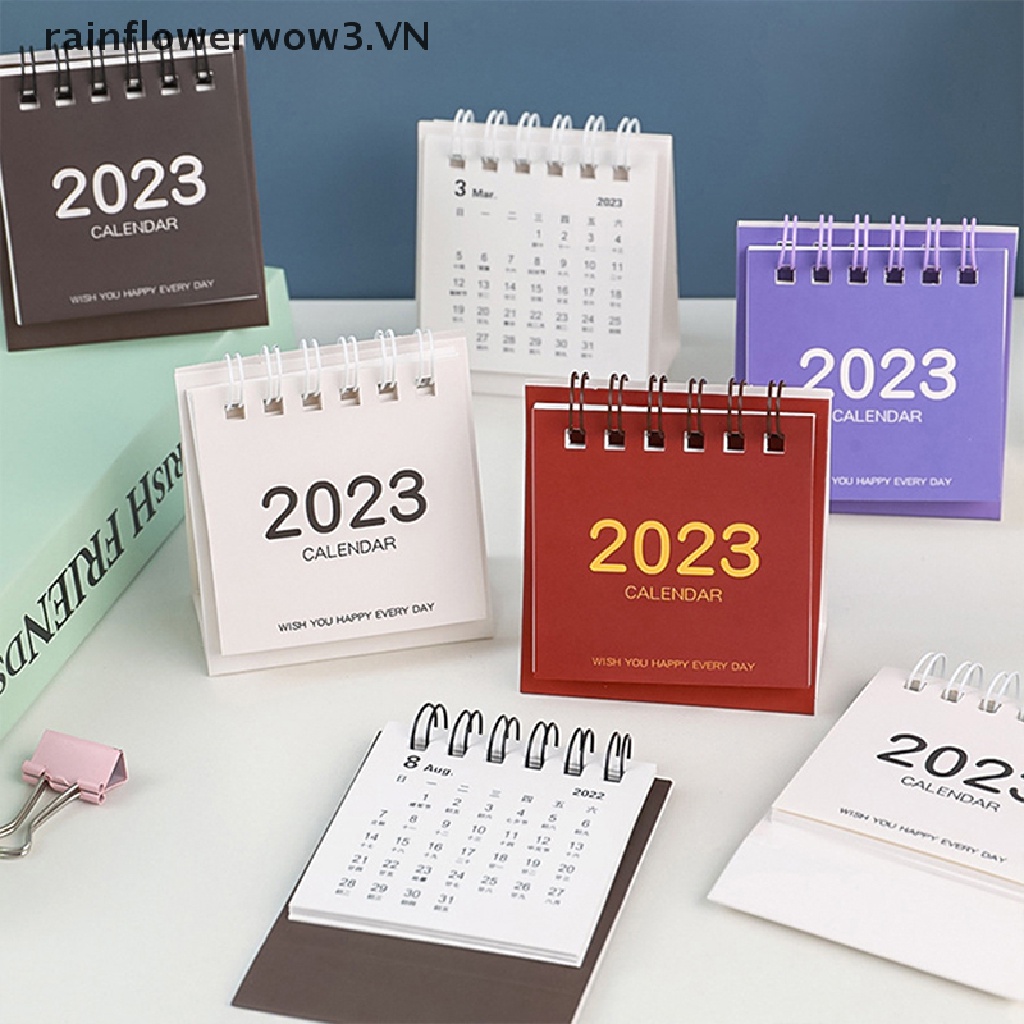 Lịch Để Bàn Mini Năm 2023 Họa Tiết Hoạt Hình Dễ Thương
