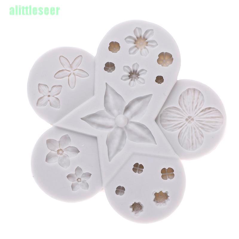 Khuôn silicone Tạo Hình Hoa Trang Trí Bánh