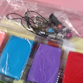 Set 12 màu đất sét polymer clay kèm phụ kiện