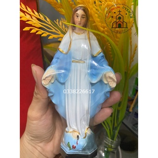 Tượng công giáo Mẹ ban ơn 15cm