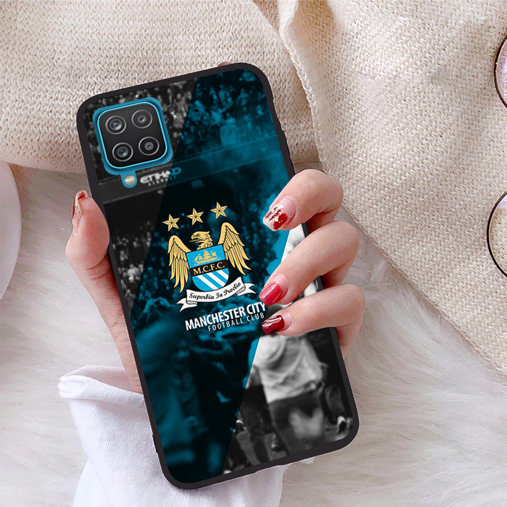 Ốp lưng Samsung Galaxy A12 viền dẻo TPU BST CLB Bóng Đá