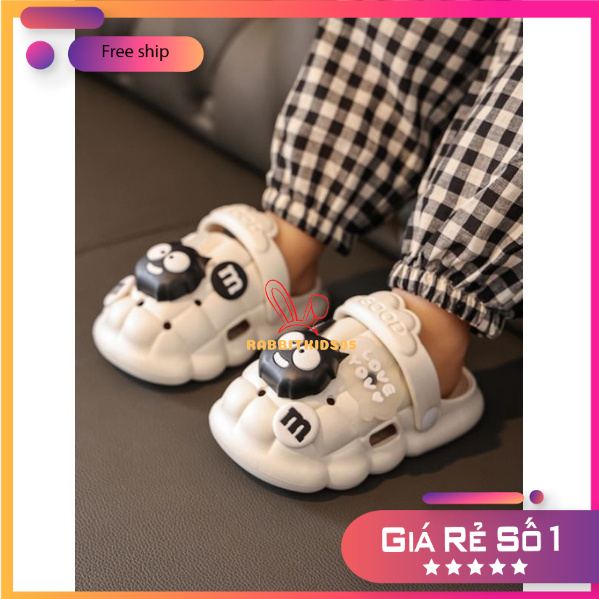 Dép sục cross cho bé full charm,sục cross cho bé hàng Quảng Châu