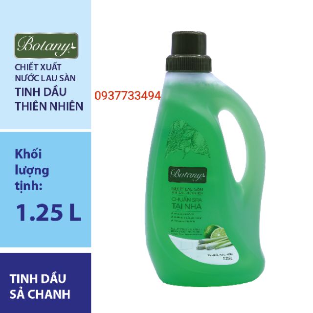 Nước lau sàn tinh dầu thiên nhiên Botany 1.25 lít