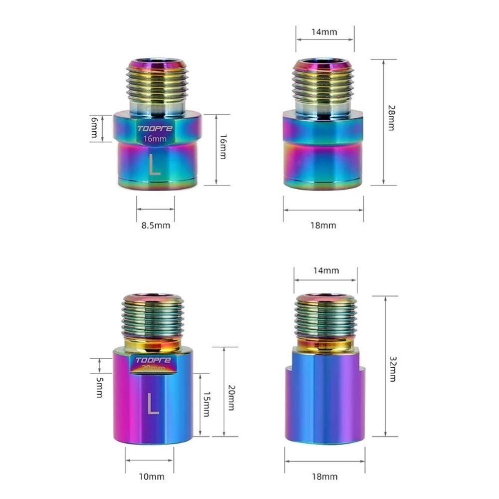 Cặp Bàn Đạp Nối Dài Chống Sốc 16mm 20mm Cho Xe Đạp TAYLOR1